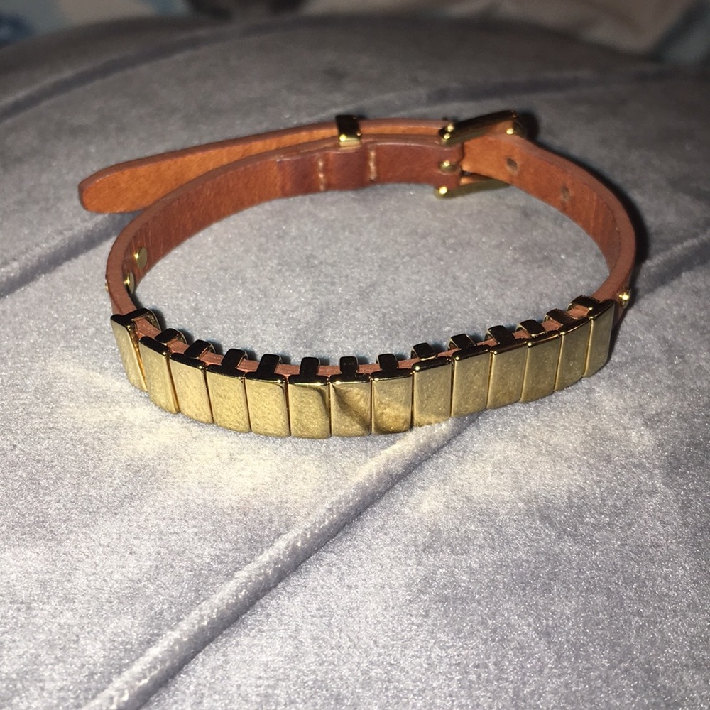 Real leather Michael Kors luggage bracelet